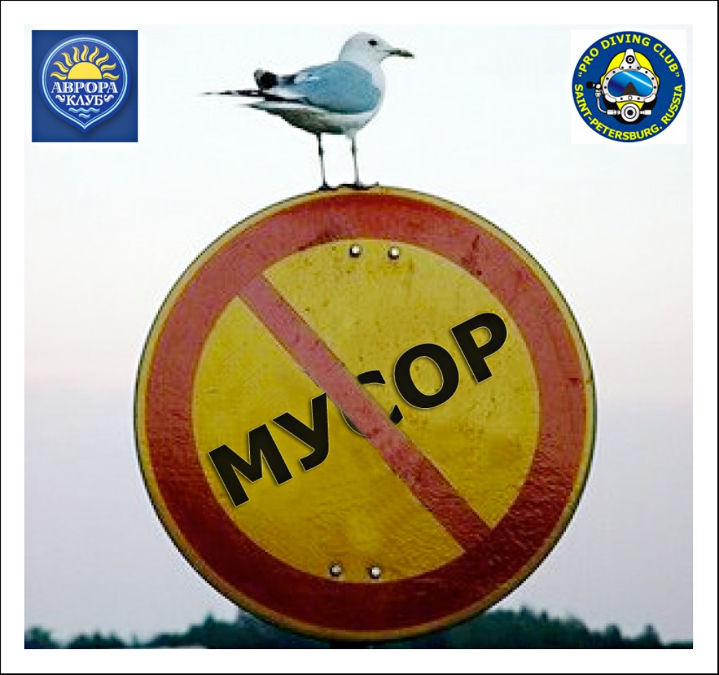 Субботник по очистке подводного полигона