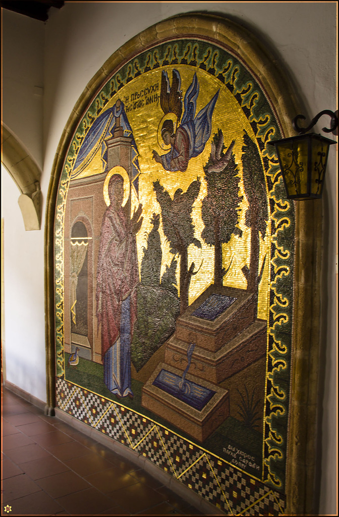 В монастыре