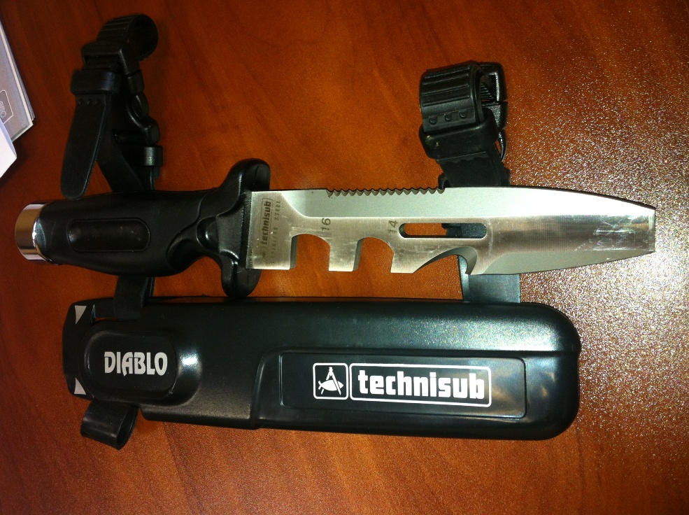 Нож Technisub Diablo