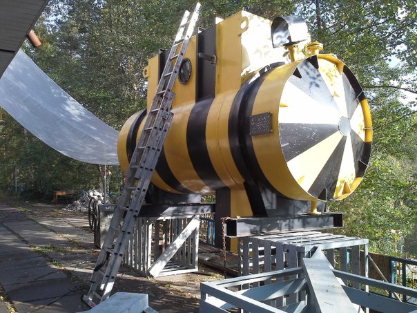 Спуск подводного дома. Спуск подводного дома.