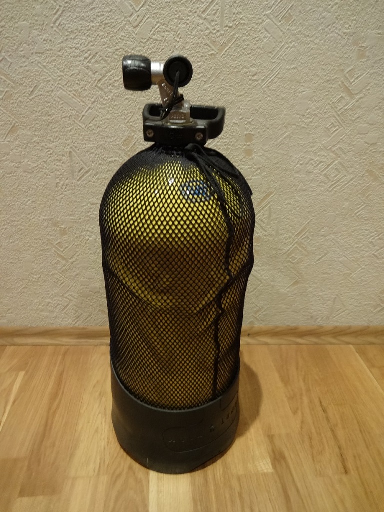 Баллон в сборе FABER 12л с сеткой, башмаком и ручкой Баллон в сборе FABER 12л с сеткой, башмаком и ручкой