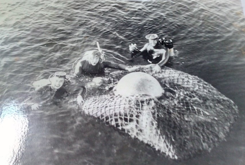 Подводная палатка на Белом море