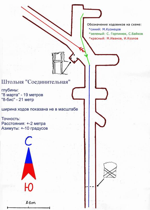 Штольня "Соединительная" Штольня "Соединительная"