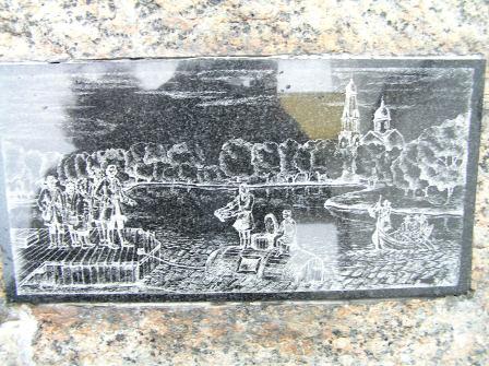 гравюра "Испытание потаенного судна" гравюра "Испытание потаенного судна"