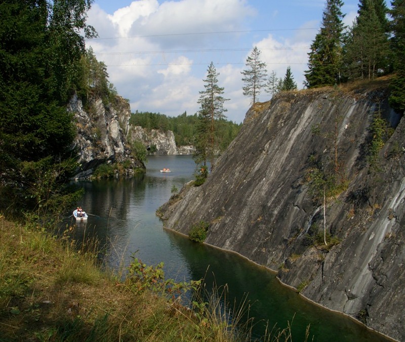 Большой мраморный карьер. Рускеала.15/08/10 Большой мраморный карьер. Рускеала.15/08/10