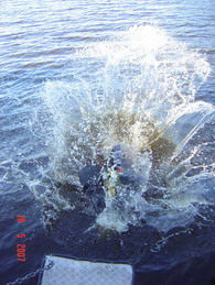 Вход в воду технаря :) Вход в воду технаря :)