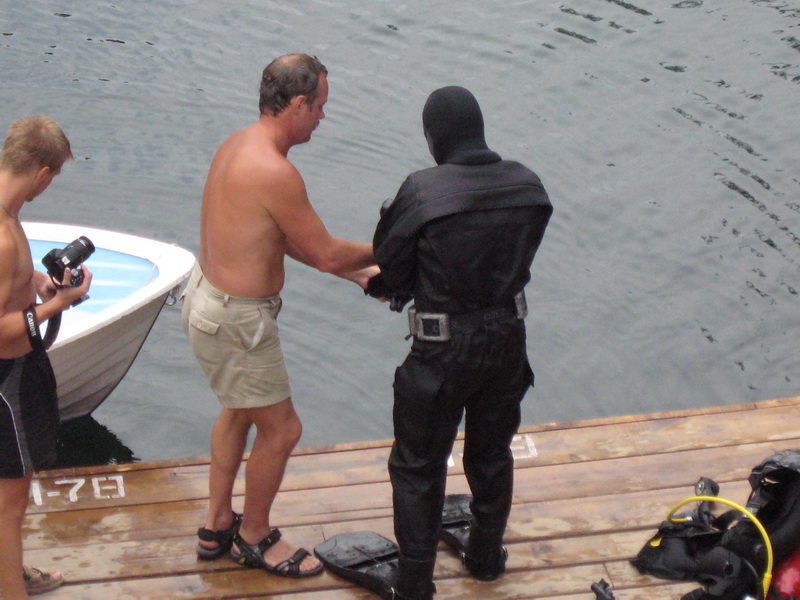 Подготовка к погружению Подготовка к погружению