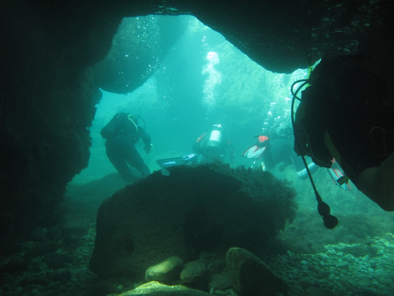 тарханкут. грот