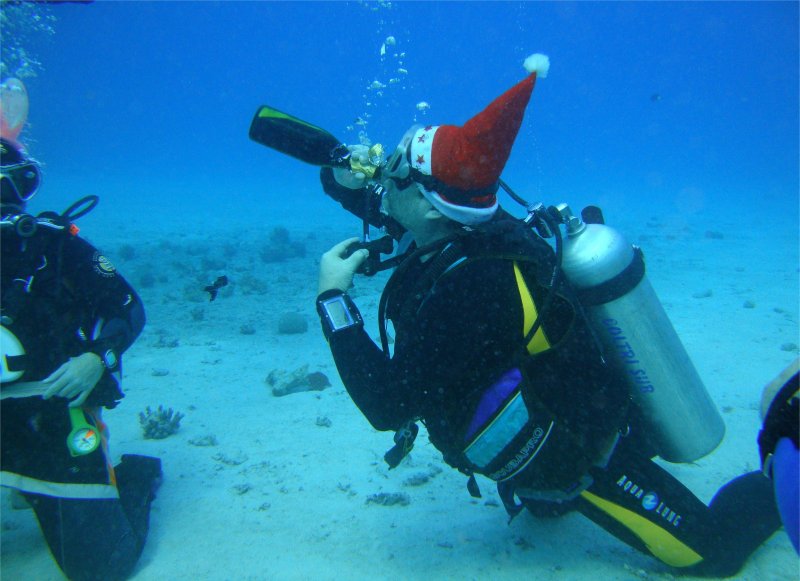 Пьющий Дед Мороз