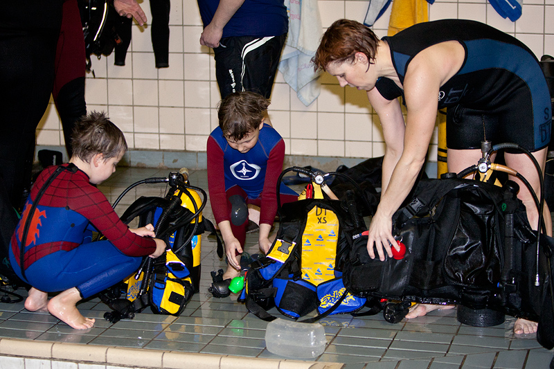 Детские группы плавания и дайвинга, 23 янв 2011