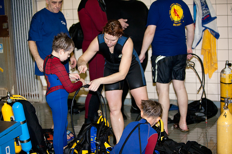 Детские группы плавания и дайвинга, 23 янв 2011