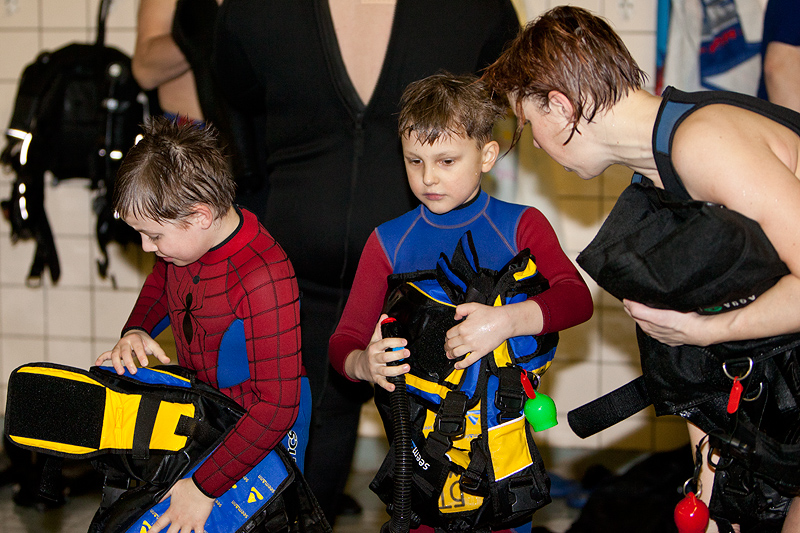 Детские группы плавания и дайвинга, 23 янв 2011