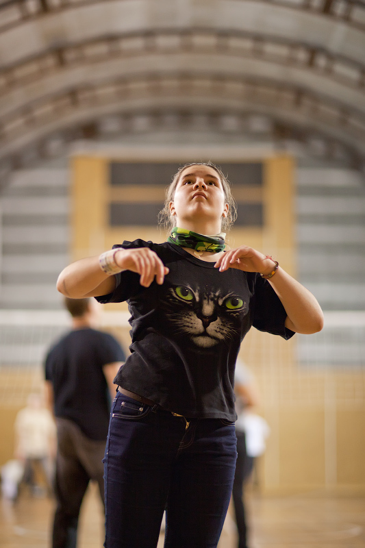 Цвелодубово: подлёдная нырялка и волейбол. 04-06.02.11