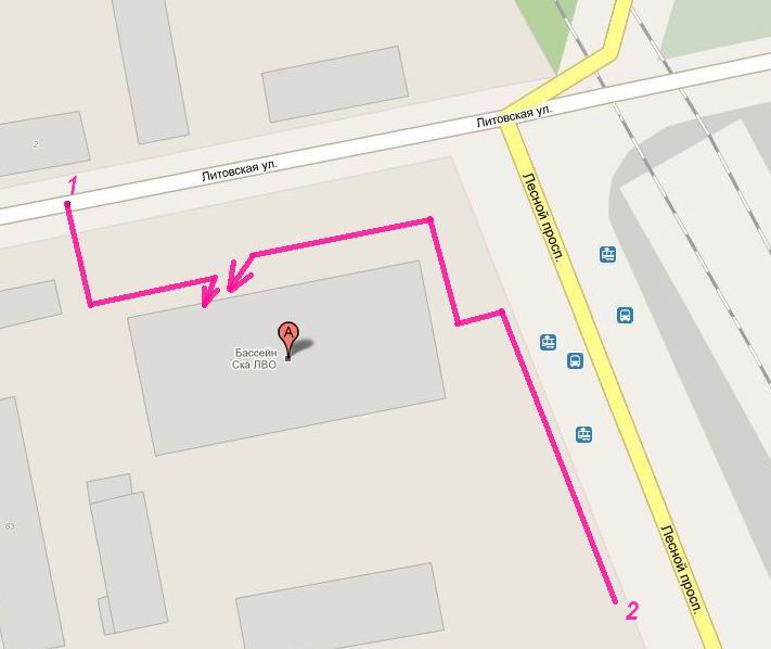 Бассейн ВИФК. Вход. Бассейн ВИФК. Вход.