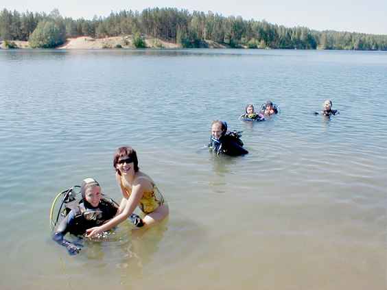 Разведотряд перед БДТ Разведотряд перед БДТ