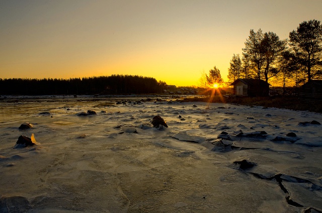 Белое. Полярный круг