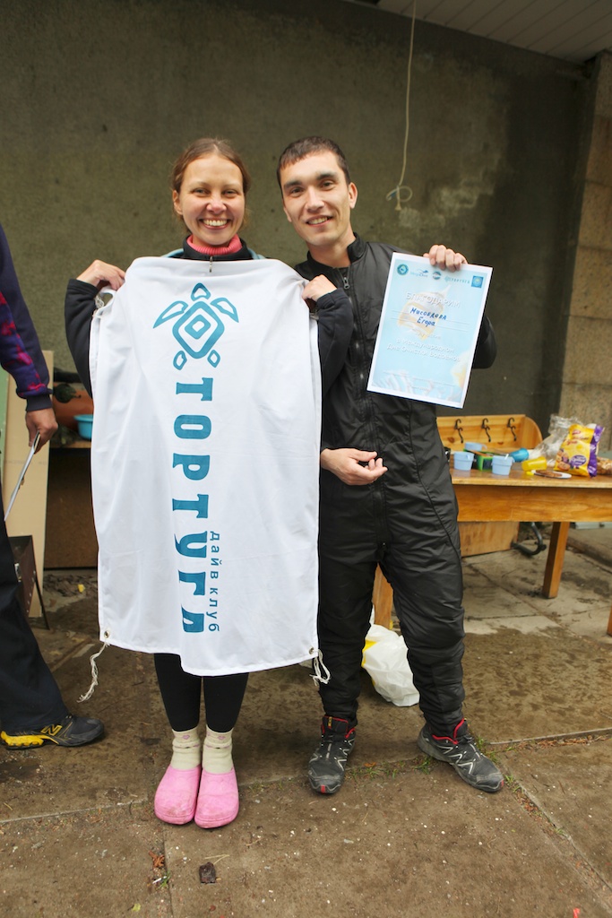 Субботник по очистке подводного полигона