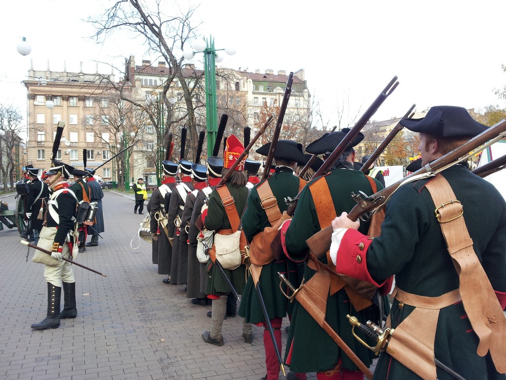 Реконструкция "Три эпохи Преображенского полка" Реконструкция "Три эпохи Преображенского полка"