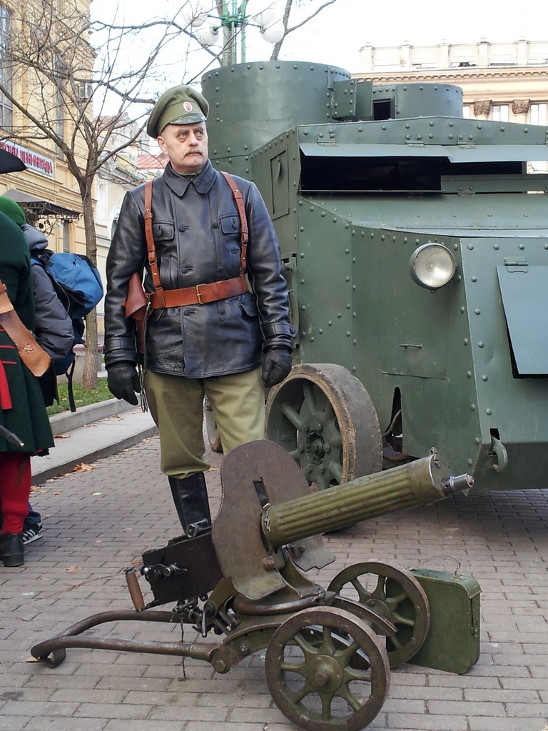 Реконструкция "Три эпохи Преображенского полка"
