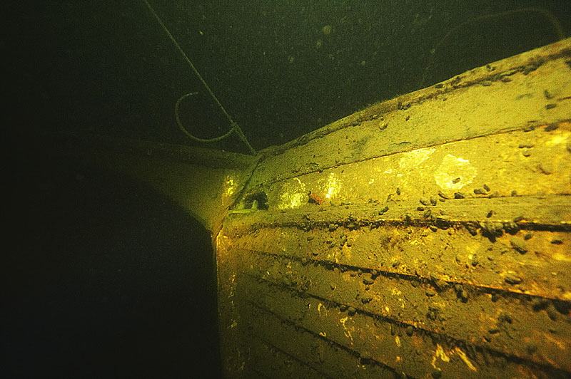 Нос корабля с бушпритом