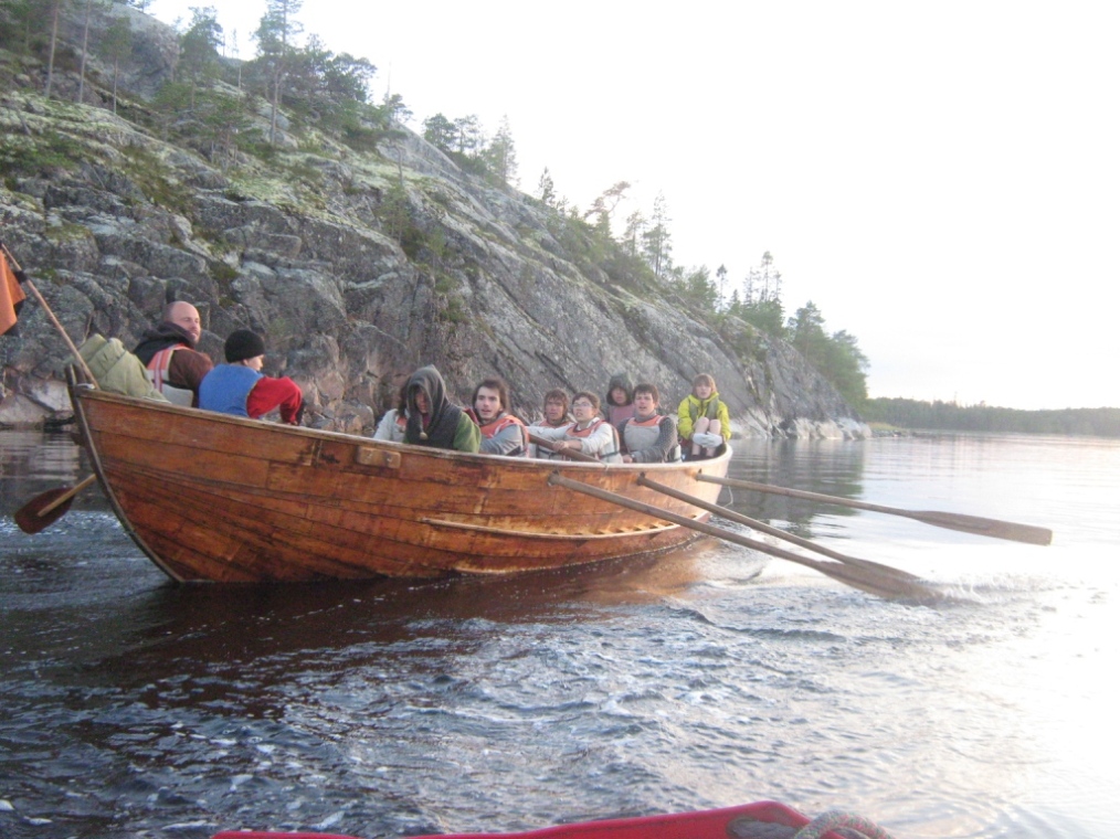 Викинги уплывают.