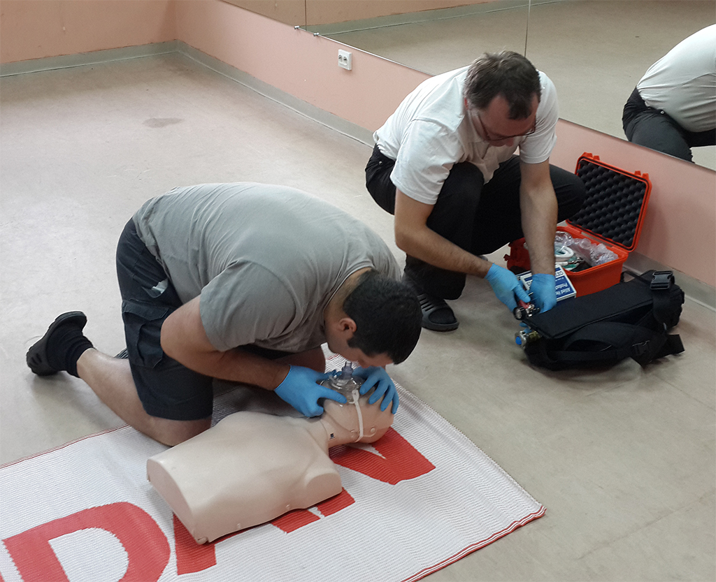 Diving first responder, 2014 Diving first responder, 2014