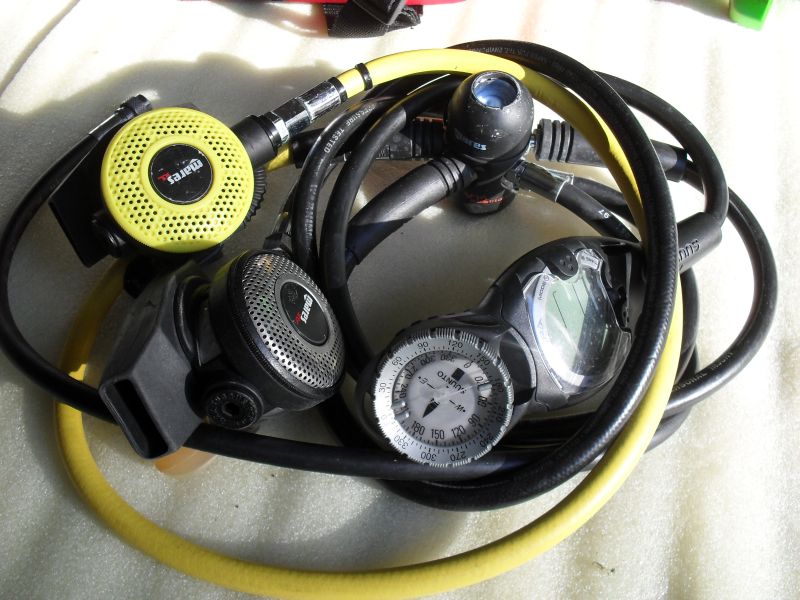 Паук с регулятором Mares V16 + Suunto Kobra