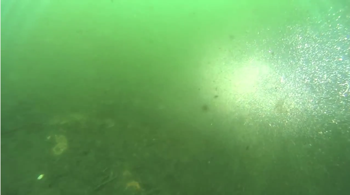 Облако мути перед фонарем без арма 2