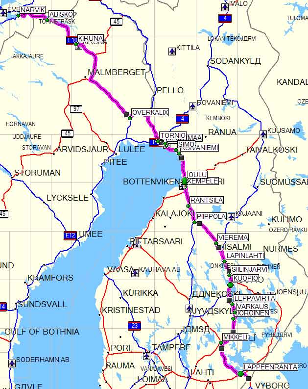 Дорога в Нарвик (путь Александра) Дорога в Нарвик (путь Александра)