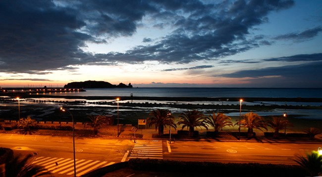 рассвет на островах Медес