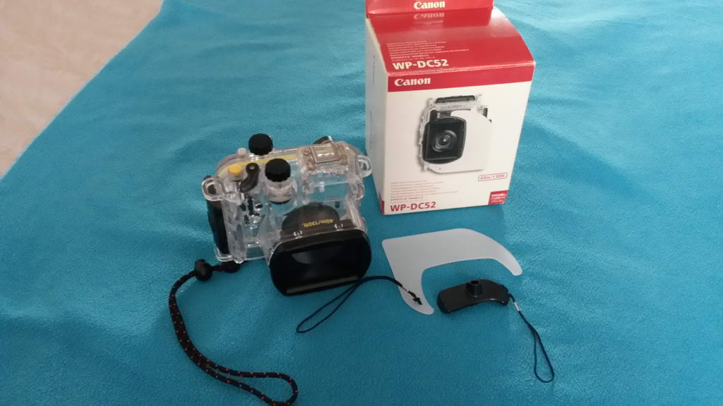 Подводный бокс для фотоаппарата canon g16 WP-DC52