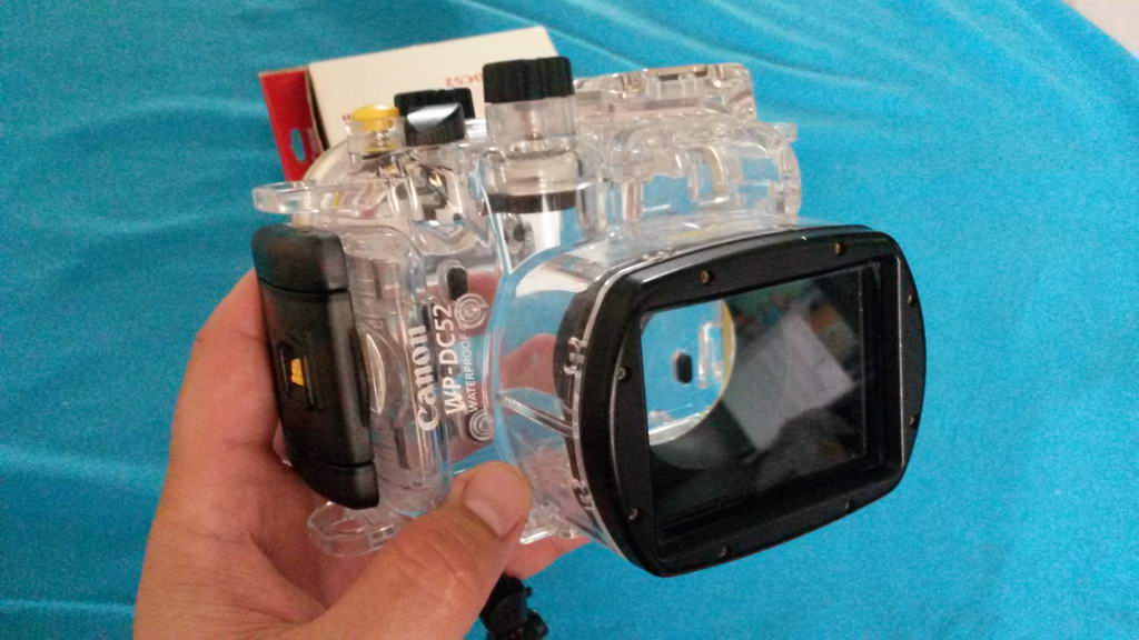 Подводный бокс для фотоаппарата canon g16 WP-DC52