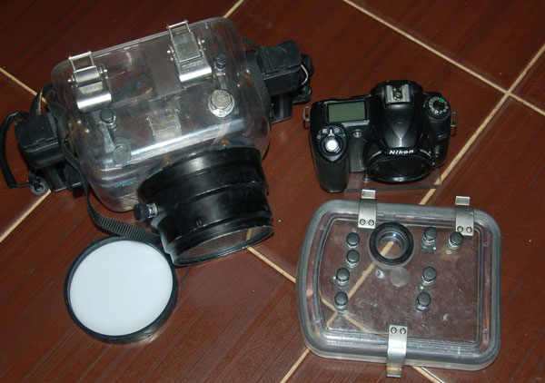 Подводный бокс Nikon D50