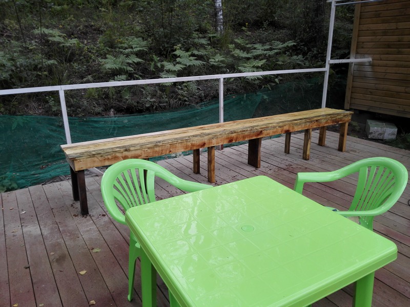 скамейка для удобства