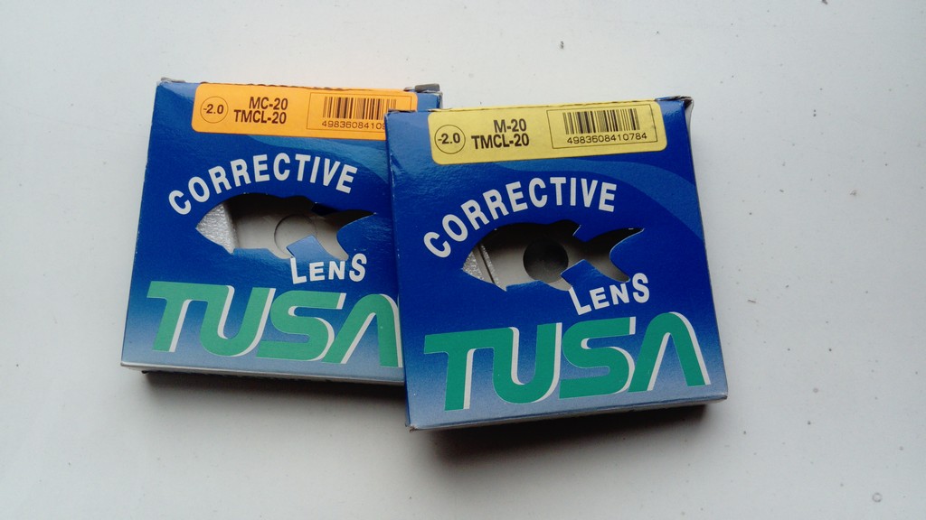 Линзы с диоптриями -2 для маски Platina (M-20) TUSA