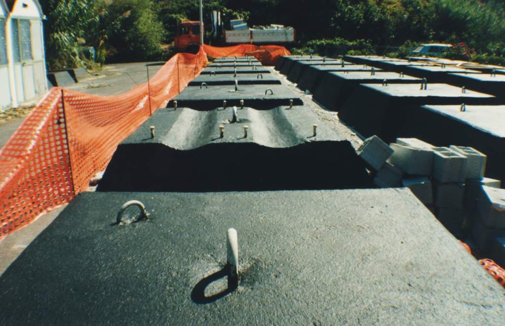 Мертвые якоря перед установкой