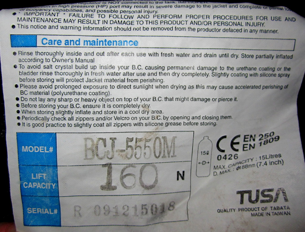 Жилет Tusa Platina Evolution 3D Cubic (BCJ-5500). Жилет Tusa Platina Evolution 3D Cubic (BCJ-5500).