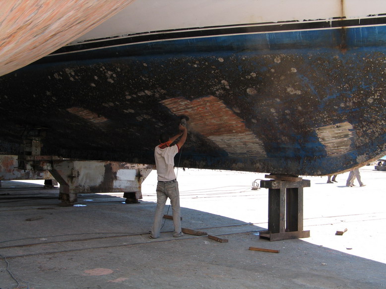 Сухой док - день первый Сухой док - день первый