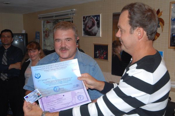 PRO DIVING CLUB вручение сертификатов!