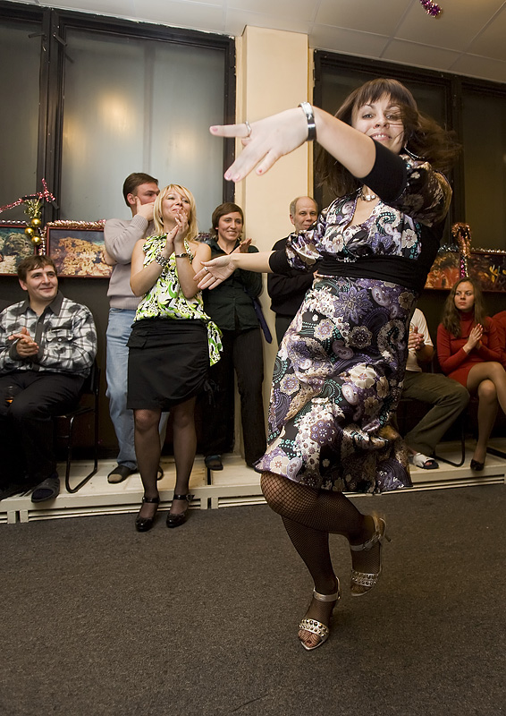 Встреча Нового 2009 года в клубе Белый Тюлень.