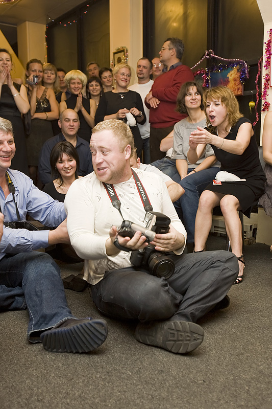 Встреча Нового 2009 года в клубе Белый Тюлень.