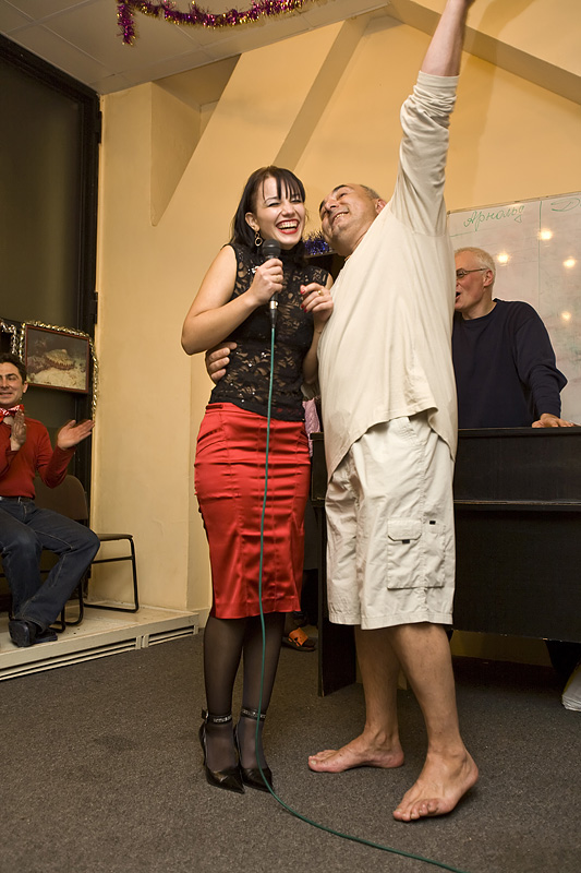 Встреча Нового 2009 года в клубе Белый Тюлень. Встреча Нового 2009 года в клубе Белый Тюлень.