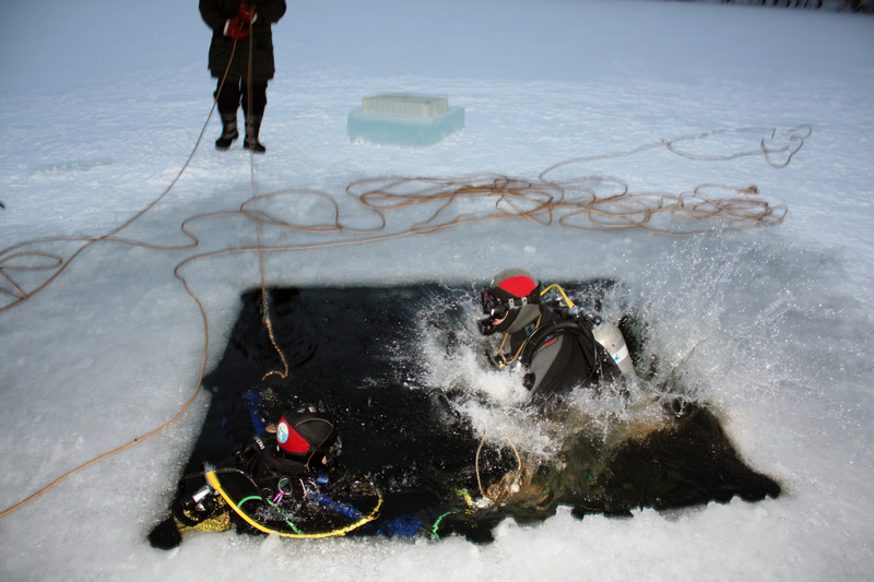 Подледные погружения в Цвелодубово (23-25 января 2009) Подледные погружения в Цвелодубово (23-25 января 2009)