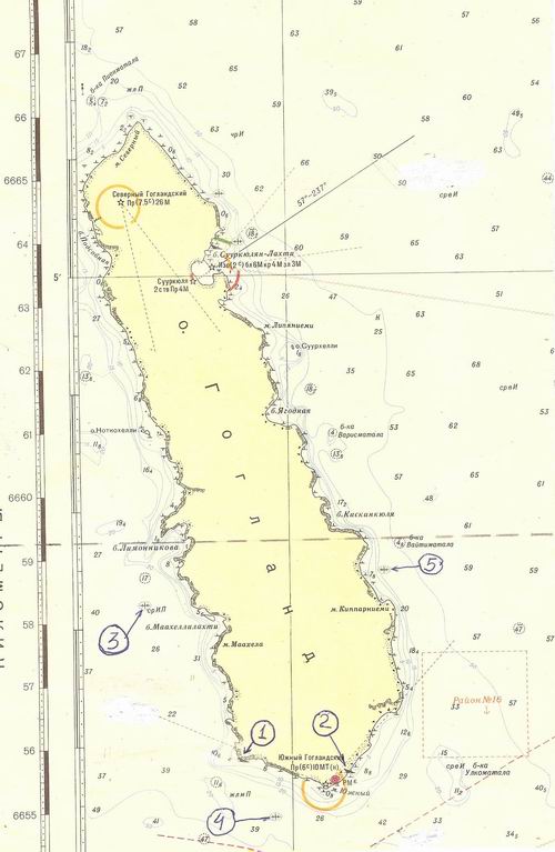 Гогланд лоция